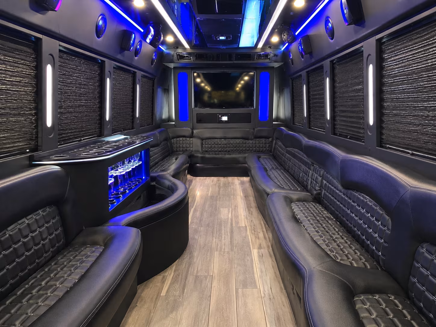 sports fan party buses for tailgates rodeos and indoor football